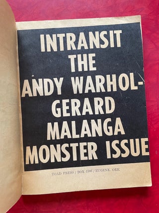 Intransit: The Andy Warhol-Gerard Malanga Monster Issue (1968)
