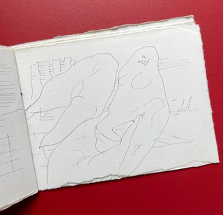 Henk Pander: Handmade Book with 20 Original Drawings
