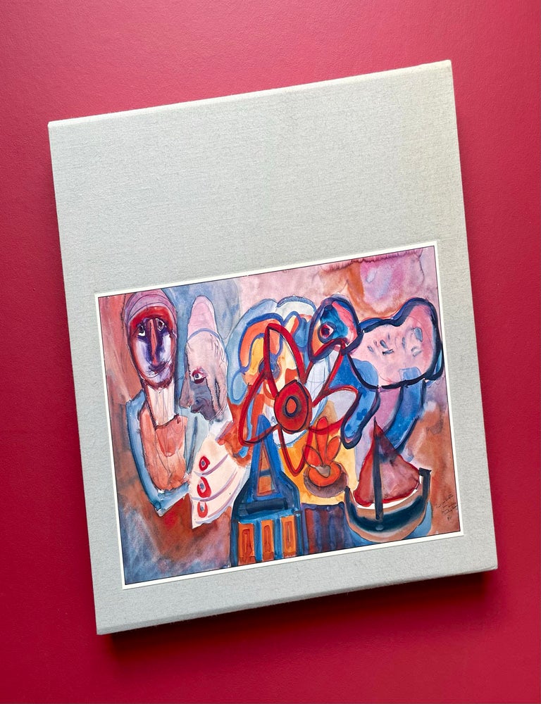 Item #1835 The Paintings of Henry Miller: Paint as You Like and Die Happy (Signed). Lawrence Durrell, Henry Miller.