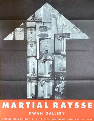 Item #1847 Martial Raysse Dwan Gallery Exhibition Poster (1964). Martial Raysse