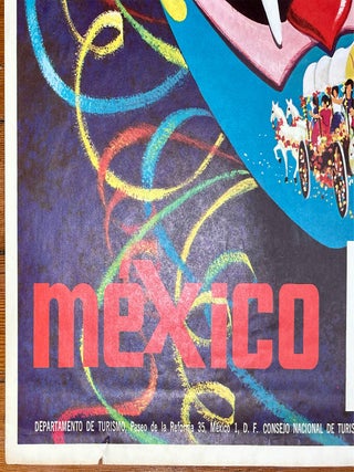 Carnaval en México Travel Poster (1967)