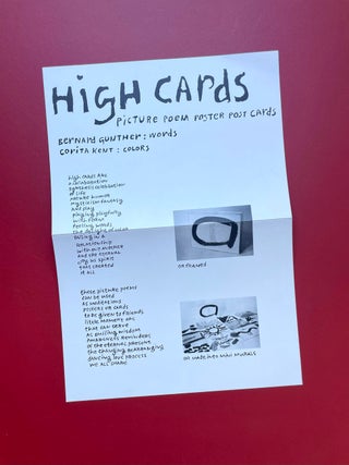 Corita Kent: High Cards: Picture Poem Poster Post Cards