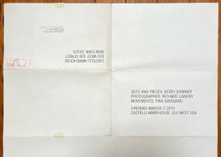 Sets and Pieces: Keith Sonnier at Castelli Warehouse (1970)