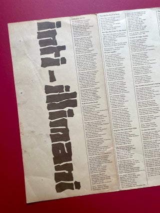 Inti-Illimani Set of Concert Ephemera (circa 1970s)