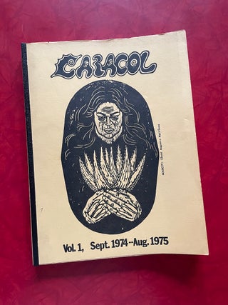 Item #1890 Caracol: Volume 1 (First Year), 12 Bound Issues. Cecilio Garc&iacute;a-Camarillo