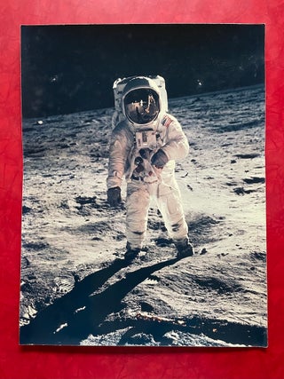 Four Oversized NASA Apollo 11 Moonwalk Photo Prints