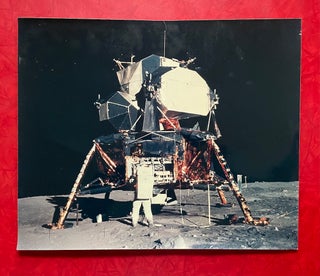 Four Oversized NASA Apollo 11 Moonwalk Photo Prints