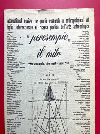 Peresempio: International Review for Poetic Research In Anthropological Art, November 1983 Issue