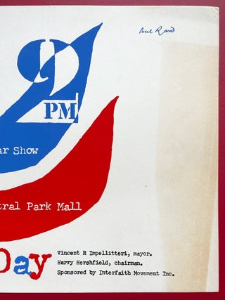 Interfaith Day Poster (1953)
