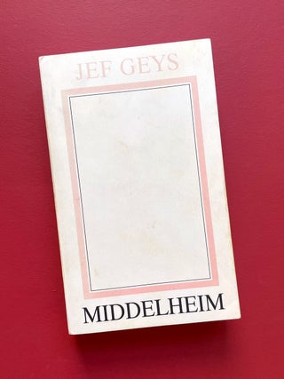 Item #1933 Middelheim: Notaboek/Notebook. Jeff Geys