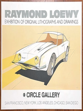 Raymond Loewy: Exhibition Poster, Circle Gallery (1979)