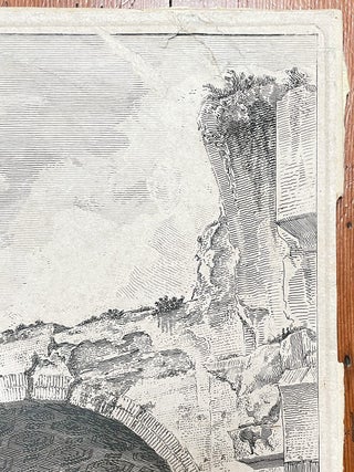 Original Piranesi Etching from "Views of Rome" (1757)