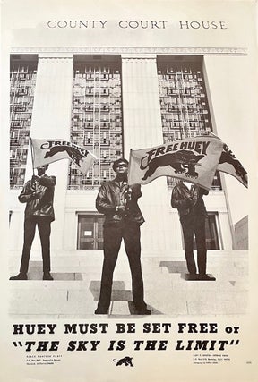 Item #1952 Black Panther Party Poster: Huey Must Be Set Free (Circa 1968). Pirkle Jones,...