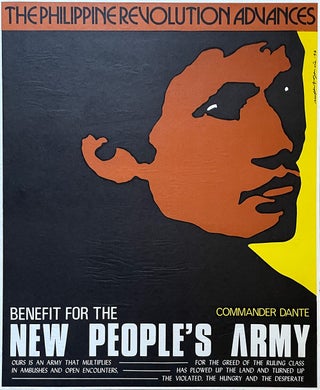 Item #2040 The Philippine Revolution Advances: Benefit for the New People's Army Poster...
