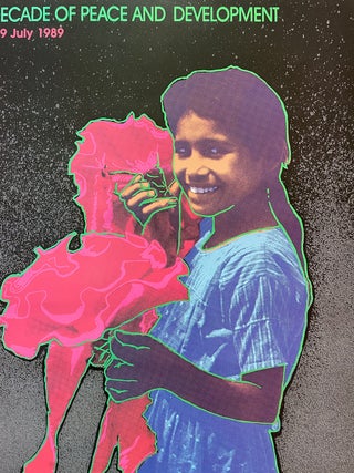 Nicaragua: Ten Years of Revolution and Solidarity Poster (1989)