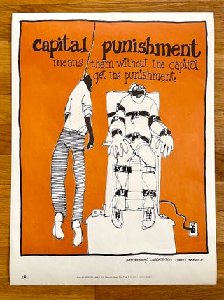 Capital Punishment Means...Poster (Circa 1976)