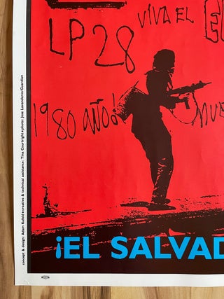 When History Cannot Be Written with a Pen...¡El Salvador Vencera! Poster (Circa 1985)