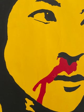 The Model and the Vietnamese Woman Silkscreen Poster (Circa 1975)