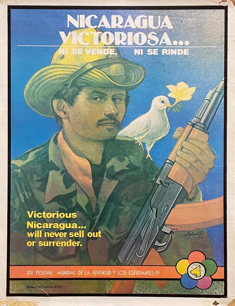 Item #2069 Victorious Nicaragua Poster: Ni se Vende, Ni se Rinde (1987)