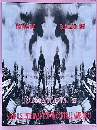 Item #2074 El Salvador is Not Vietnam...Yet Poster (Circa 1984). David Douglas Duncan