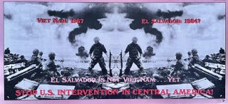 Item #2074 El Salvador is Not Vietnam...Yet Poster (Circa 1984). David Douglas Duncan