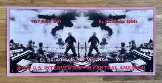 El Salvador is Not Vietnam...Yet Poster (Circa 1984)