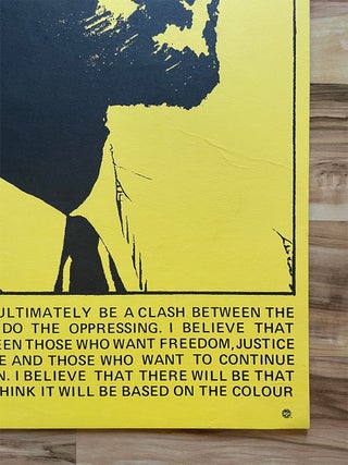 Malcom X Poster (Circa 1970s)