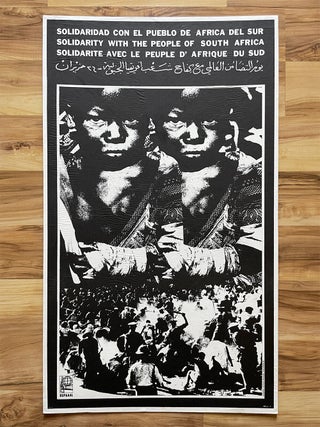 Solidarity with the People of South Africa Poster (Circa 1976)