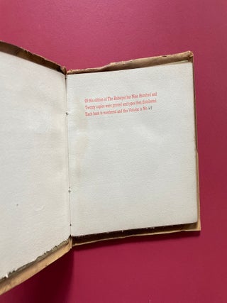 The Rubaiyat of Omar Khayyam