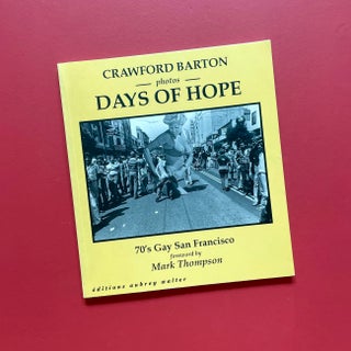 Item #2169 Days of Hope: Photos by Crawford Barton. Mark Thompson, Crawford Barton