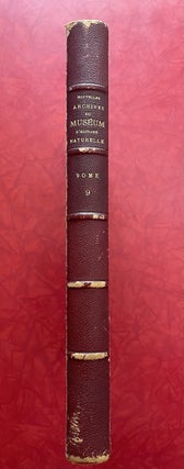 New Archives of the Natural History Museum of Paris, Vol. 9 (1873)