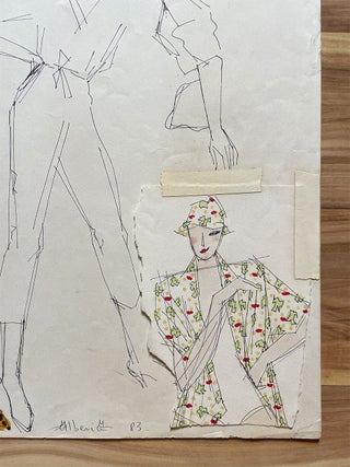 Signed Original Drawing by Albert Elia