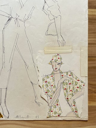 Signed Original Drawing by Albert Elia