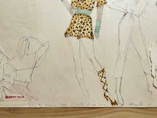 Signed Original Drawing by Albert Elia
