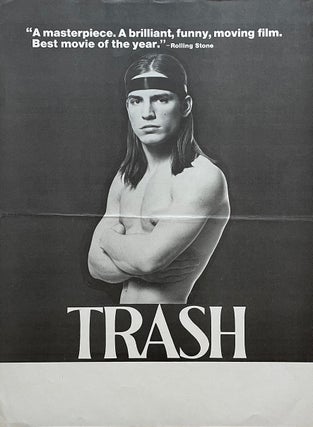 Item #2176 Andy Warhol & Paul Morrissey: Trash Movie Poster (1970). Andy Warhol, Paul Morrissey