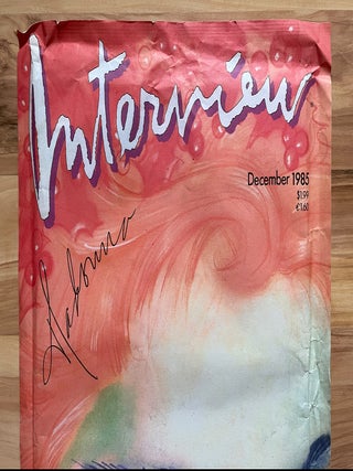 Madonna Sealed Interview Magazine for Gucci SoHo NYC (2018)