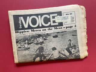 Original Adrian Piper Area Relocation #2 Advertisement/Artwork; plus Yayoi Kusama, Lucy Lippard and Dwan Gallery Ads in The Village Voice, Vol. XIV, No. 33 (1969)