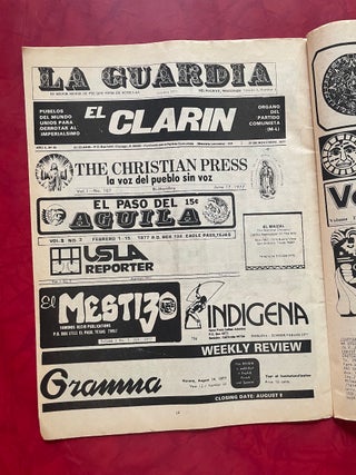 Caracol Chicano Newspaper: Broken Run of 31 Issues (1975-1979)