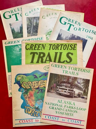 The Green Tortoise: Collection of 8 Catalogs and Newsletters (1988-1996