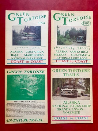 The Green Tortoise: Collection of 8 Catalogs and Newsletters (1988-1996)
