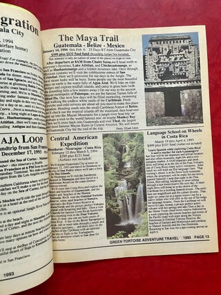 The Green Tortoise: Collection of 8 Catalogs and Newsletters (1988-1996)