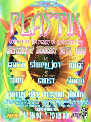 Rave Flyer Collection: 350+ flyers from SF, LA, Portland, Chicago, NY and more (circa 1993-2010)