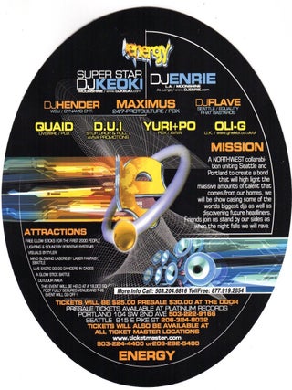 Rave Flyer Collection: 350+ flyers from SF, LA, Portland, Chicago, NY and more (circa 1993-2010)