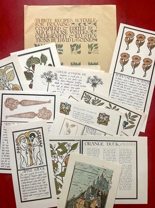 Alice Waters & David Lance Goines: Thirty Recipes Suitable for Framing