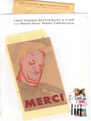Alice Waters: A Collection of 31 Chez Panisse Menus and Ephemera Items (Circa 1982-2011)
