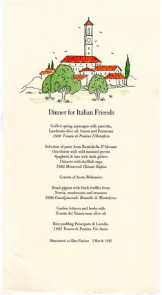 Alice Waters: A Collection of 31 Chez Panisse Menus and Ephemera Items (Circa 1982-2011)
