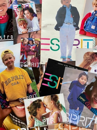 Esprit Catalog/Flyer Collection: 18 Items (1988-1991