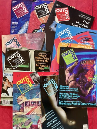 Out/Look: National Gay & Lesbian Quarterly; 9 Early Issues (1988-1992