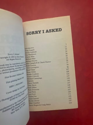 Sorry I Asked: Intimate Interviews with Gay Porn's Rank and File