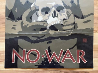 No War: Original David Lance Goines Gulf War Protest Poster (1991)